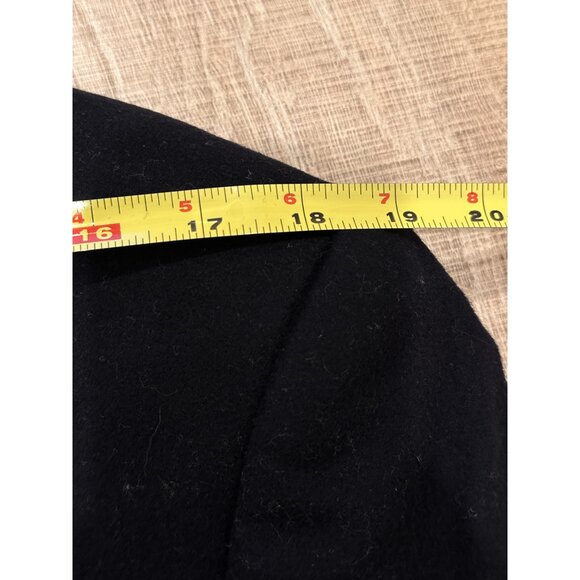 Vintage Paolo Gucci Men’s Navy Blue Double Breasted Gold Logo Buttons Blazer - Picture 4 of 8